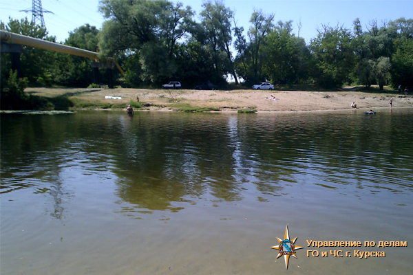В Курске в реке Сейм утонул мужчина