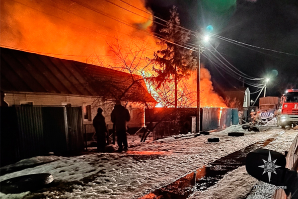 В выходные дни в Курске произошло два пожара
