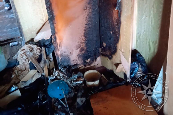 В Курске за сутки произошло два пожара в жилье