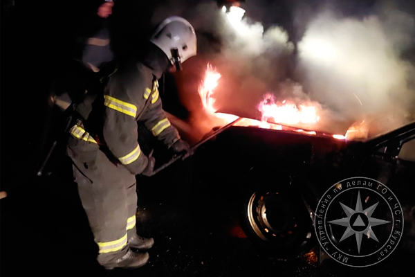 В выходные дни в Курске произошло 9 пожаров